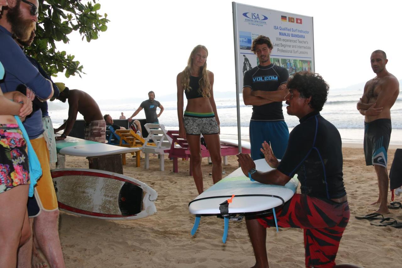 Surf'N Lanka - Surf School Hotell Weligama Eksteriør bilde